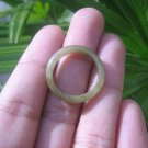 Natural Jadeite Jade ring Thailand jewelry stone mineral size  7 US   E 59144