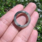 Natural Jadeite Jade ring Thailand jewelry stone mineral size  7 US   E 59118