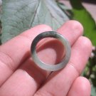 Natural Jadeite Jade ring Thailand jewelry stone mineral size  7 US   E 59102