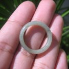Natural Jadeite Jade ring Thailand jewelry stone mineral size  7 US   E 59171