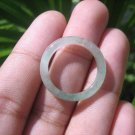 Natural Jadeite Jade ring Thailand jewelry stone mineral size  7 US   E 59168