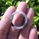 Natural Jadeite Jade ring Thailand jewelry stone mineral size 7 US   E 5945