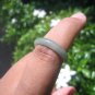 Natural Jadeite Jade ring Thailand jewelry stone mineral size 7 US   E 5975