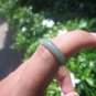 Natural Jadeite Jade ring Thailand jewelry stone mineral size 7 US   E 5975