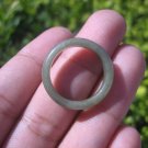 Natural Jadeite Jade ring Thailand jewelry stone mineral size 7 US   E 5937