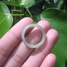 Natural Jadeite Jade ring Thailand jewelry stone mineral size 7 US   E 5983