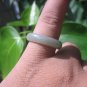 Natural Jadeite Jade ring Thailand jewelry stone mineral size 7 US   E 5983