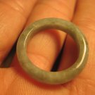 Natural Jade ring Thailand jewelry stone mineral art size 6.5  A355