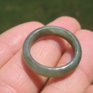 Natural Jade ring Thailand jewelry stone mineral art size 6.25  A205