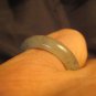 Natural  Grade A  Jadeite Jade ring stone carving  Size 7 US  A472