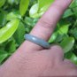 Natural Jadeite Jade ring Thailand jewelry stone mineral size 7 US E 59175