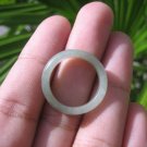 Natural Jadeite Jade ring Thailand jewelry stone mineral size  7 US   E 59194
