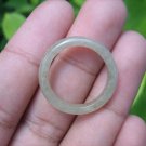 Natural Jadeite Jade ring Thailand jewelry stone mineral size 7 US  EA 053