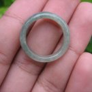 Natural Jadeite Jade ring Thailand jewelry stone mineral size 7 US  EA 063