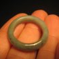 Large Light Olive Green Grade A Jadeite Jade ring Size 9.5 US A31