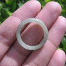 Natural Jadeite Jade ring Thailand jewelry stone mineral size 7 US  E 591128