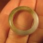 Natural Grade A Jadeite Jade ring rings stone mineral Size 7 US A615