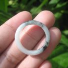 Natural Jadeite Jade ring Thailand jewelry stone mineral size  9 US   E 5989