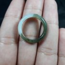 Natural  Grade A  Jadiete  Jade ring stone carving  Size 6.5  A7133