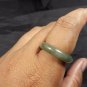 Natural  Grade A  Jadiete  Jade ring stone carving  Size 8.25 A7780