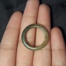 Natural  Grade A  Jadiete  Jade ring stone carving  Size 9.25  A760