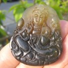 Natural Jade Kuan Yin Guan Yin Pendant Amulet talisman stone carving A8 Natural Jade Kuan Yin Guan Yin Pendant Amulet talisman stone carving A8