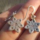 970 to 999 pure Silver earrings earring jewelry art thailand hill tribe A16