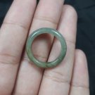 Natural  Grade A  Jadiete  Jade ring stone carving  Size 6.5 A7194
