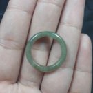 Natural  Grade A  Jadiete  Jade ring stone carving  Size  6.5  A7107