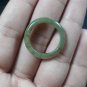 Natural Grade A Jadiete Jade ring stone carving Size 6.5 A7152
