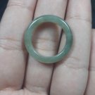 Natural  Grade A  Jadiete  Jade ring stone carving  Size  6.5  A7105