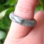 Large Natural Jadeite Jade Ring Thailand Jewelry Art Size 7 EB 4100