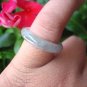 Large Natural Jadeite Jade Ring Thailand Jewelry Art Size 7 EB 492