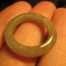 Natural  Grade A  Jadeite Jade ring stone carving  Size 7  A500