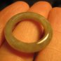 Natural  Grade A  Jadeite Jade ring stone carving  Size 7  A500