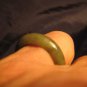 Natural  Grade A  Jadiete  Jade ring stone carving  Size 7  A729