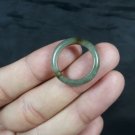 Natural  Grade A  Jadiete  Jade ring stone carving  Size 6.75  A7143