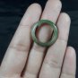 Natural  Grade A  Jadiete  Jade ring stone carving  Size 6.75  A7146