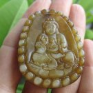 Natural Jade Kuan Yin Guan Yin Pendant Amulet talisman stone carving A5 Natural Jade Kuan Yin Guan Yin Pendant Amulet talisman stone carving A5