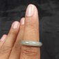 Natural  Grade A  Jadiete  Jade ring stone carving  Size 6.25  A7197