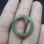 Natural  Grade A  Jadiete  Jade ring stone carving  Size  6.75  A7104