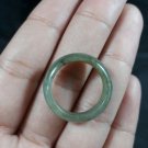 Natural  Grade A  Jadiete  Jade ring stone carving  Size 8.75   A7140