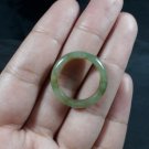Natural  Grade A  Jadiete  Jade ring stone carving  Size 8.25   A7144