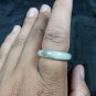 Natural Grade A Jadiete Jade ring stone carving Size 7.25 A7161