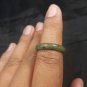 Natural Grade A Jadiete Jade ring stone carving Size 6.25 A7189