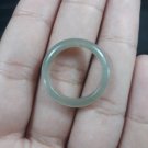 Natural  Grade A  Jadiete  Jade ring stone carving  Size  6.75   A7125