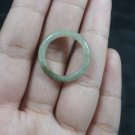 Natural  Grade A  Jadiete  Jade ring stone carving  Size 6.75 A7130
