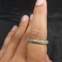 Natural  Grade A  Jadiete  Jade ring stone carving  Size 6.75 A7130