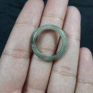 Natural  Grade A  Jadiete  Jade ring stone carving  Size 6.75  A7149