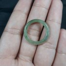 Natural  Grade A  Jadiete  Jade ring stone carving  Size 6.75  A7155